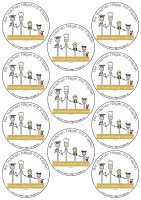 11x Logo als Button Vorlage